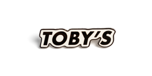 Toby's Pin Logo English